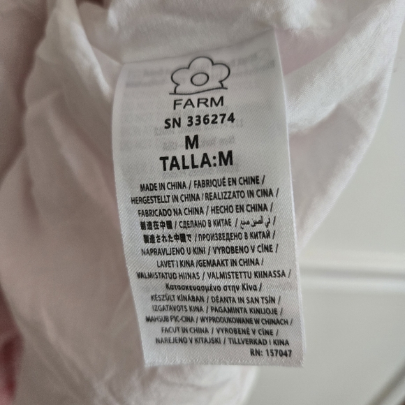 FARM Rio River Ride Midi Dress Size Medium - Picture 6 of 7